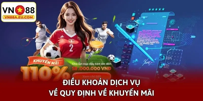 Điều khoản dịch vụ về quy định về khuyến mãi