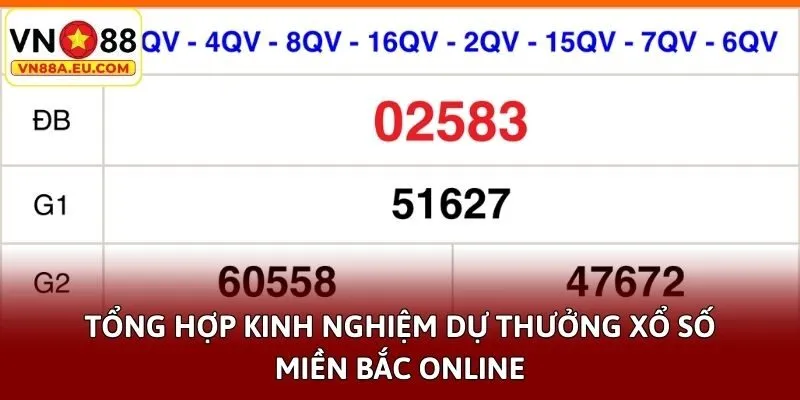 Tổng hợp kinh nghiệm dự thưởng xổ số miền Bắc online